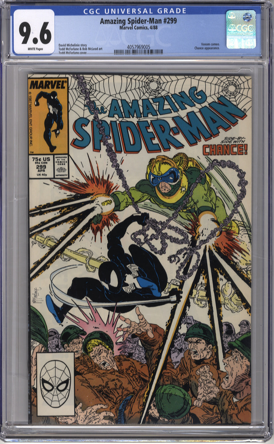 AMAZING SPIDER-MAN 299 - CGC 9.6