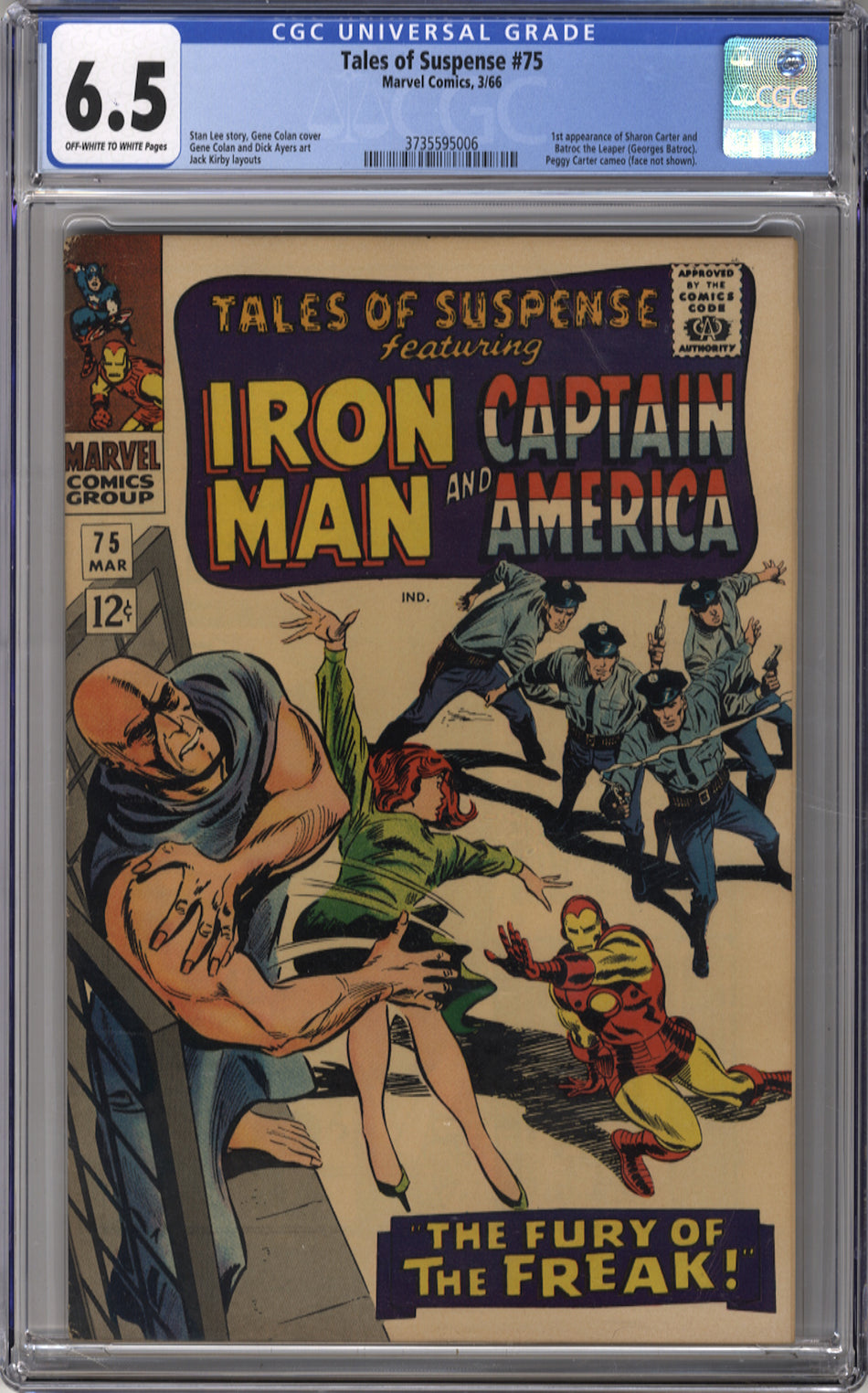 TALES OF SUSPENSE 65 - CGC 6.5