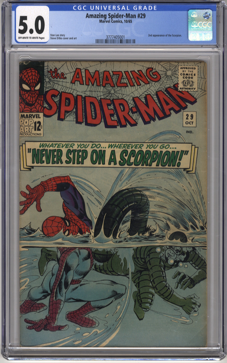 AMAZING SPIDER-MAN 029 - CGC 5.0