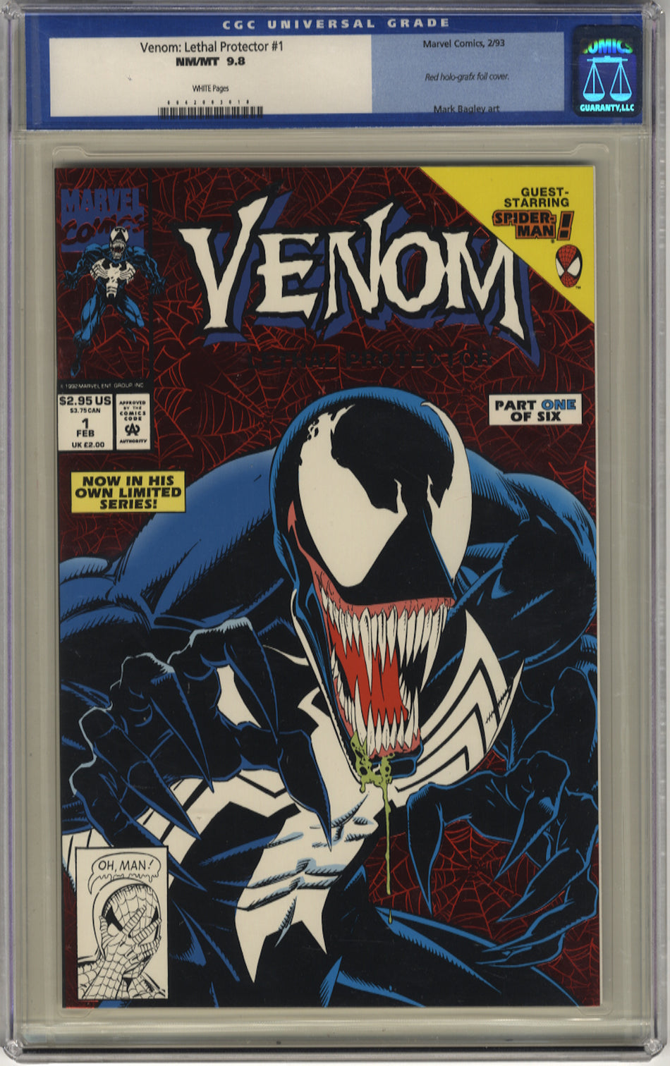 VENOM: LETHAL PROTECTOR 1 - CGC 9.8
