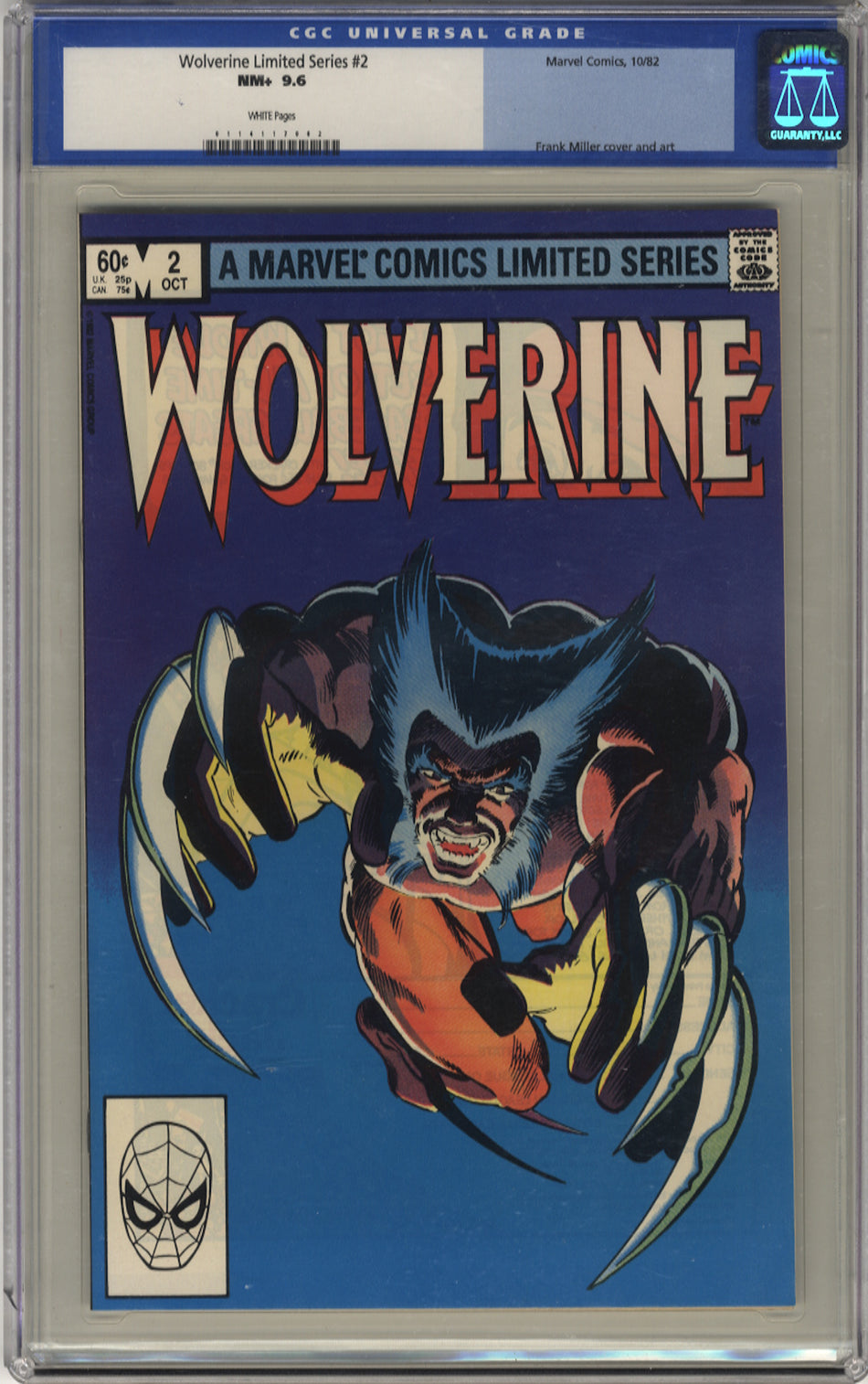WOLVERINE LIMITED SERIES 2 - CGC 9.6