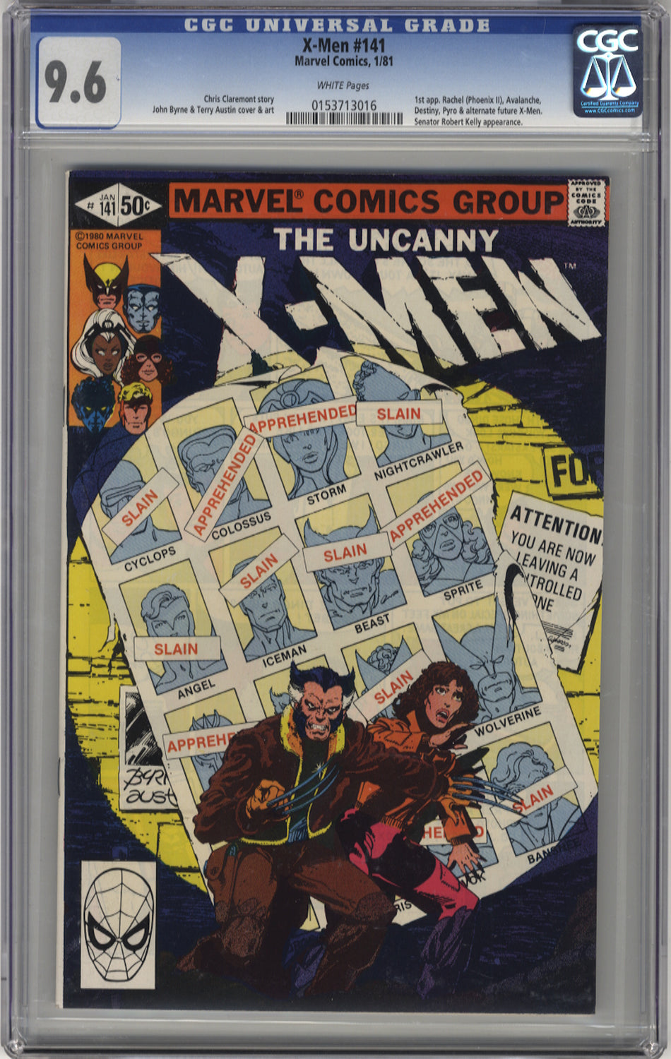 X-MEN 141 - CGC 9.6