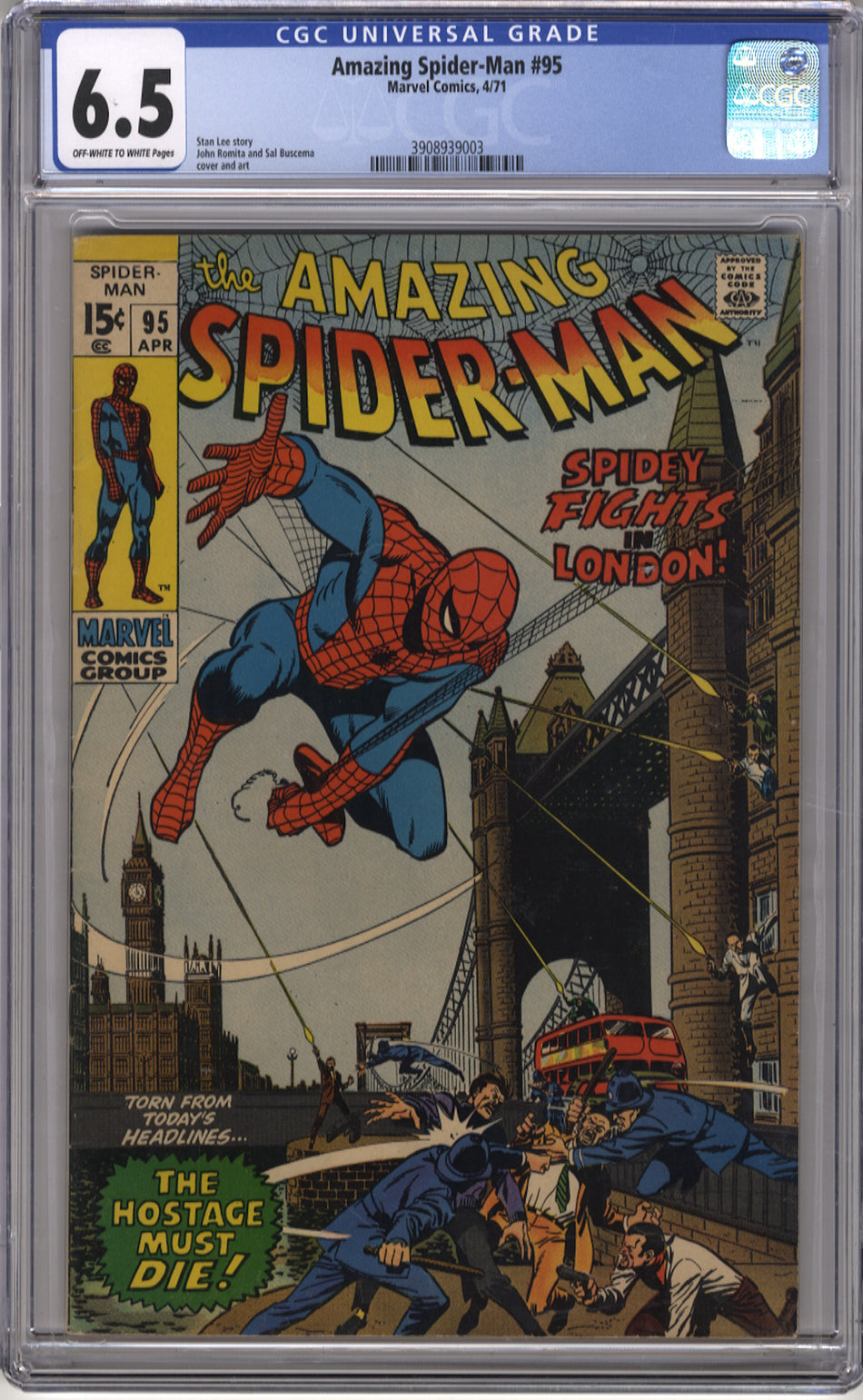 AMAZING SPIDER-MAN 095 - CGC 6.5