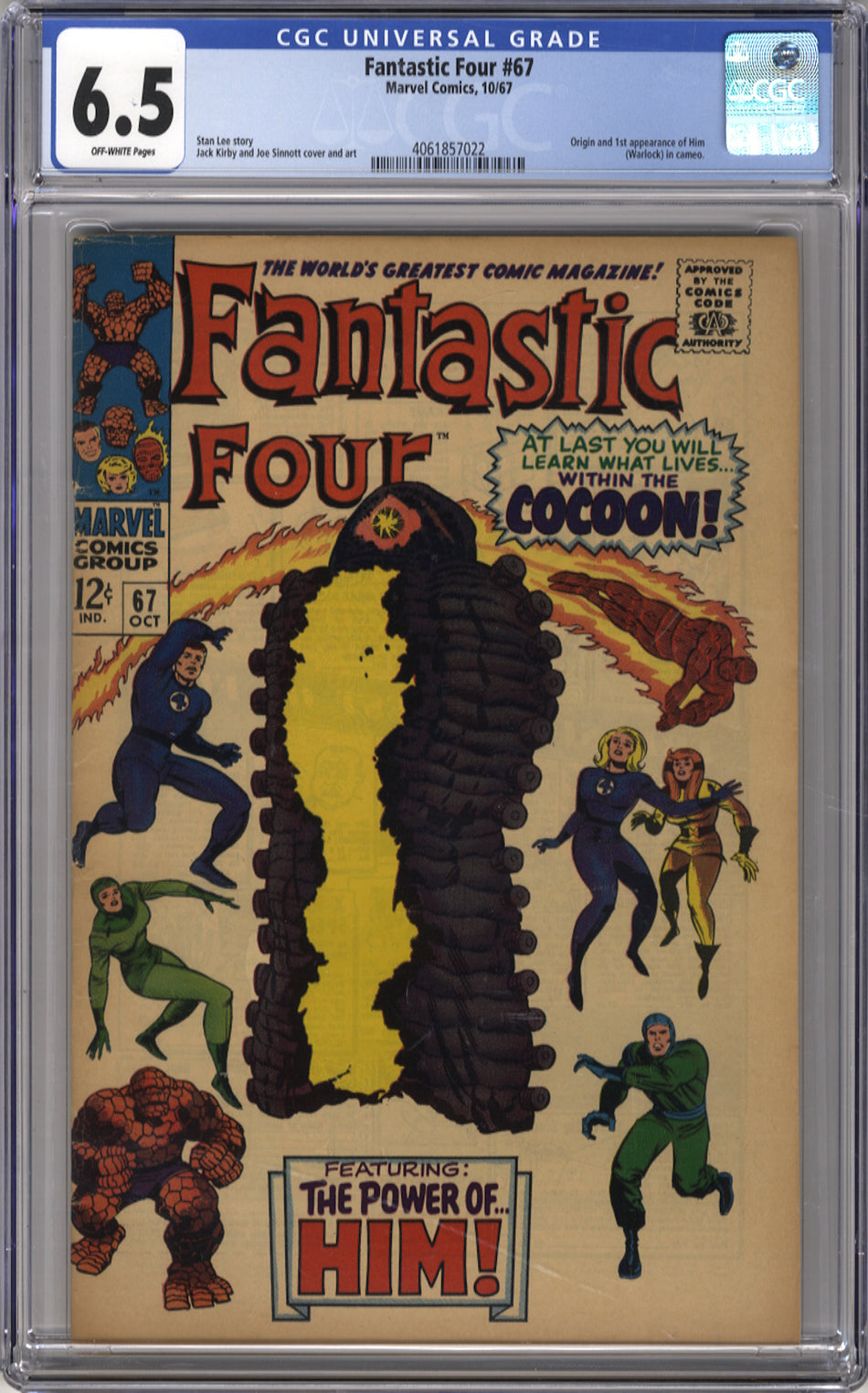 FANTASTIC FOUR 067 - CGC 6.5