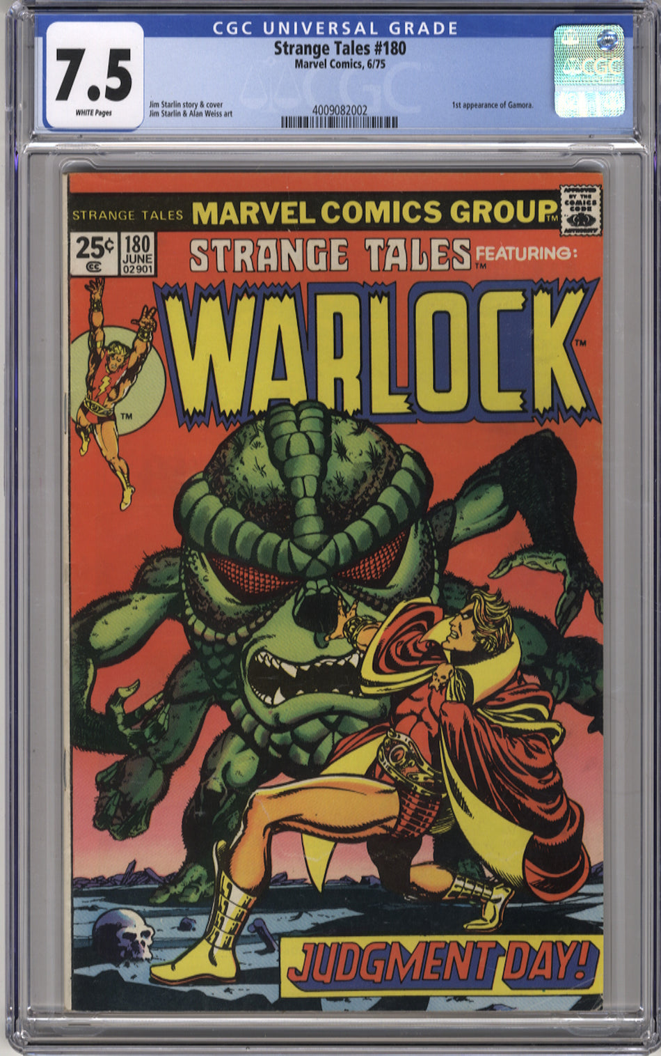 STRANGE TALES 180 - CGC 7.5