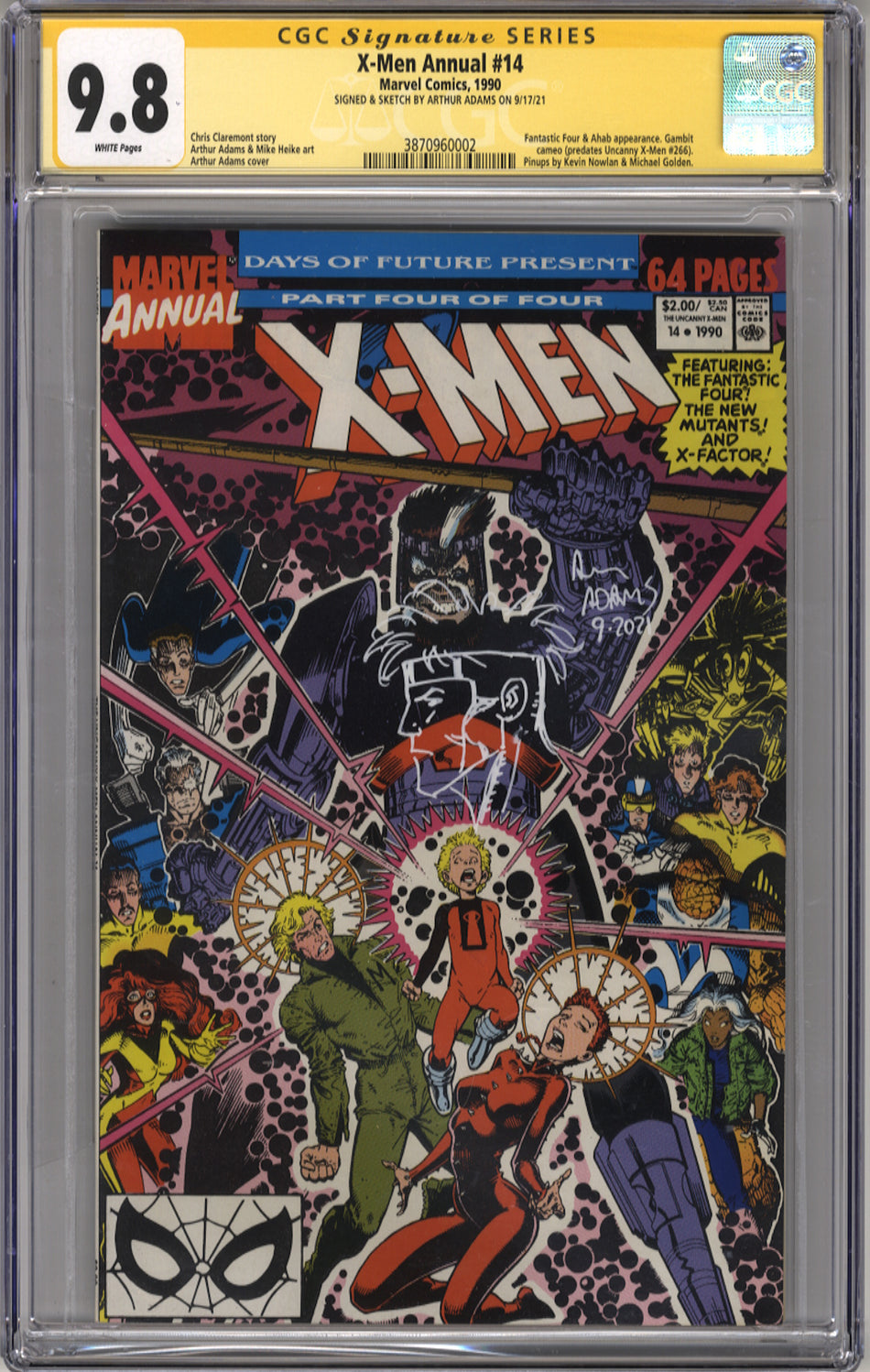 X-MEN ANNUAL 14 - CGC 9.8 Signature Series