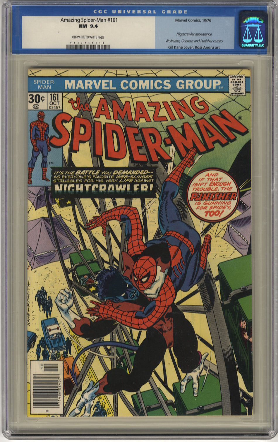 AMAZING SPIDER-MAN 161 - CGC 9.4