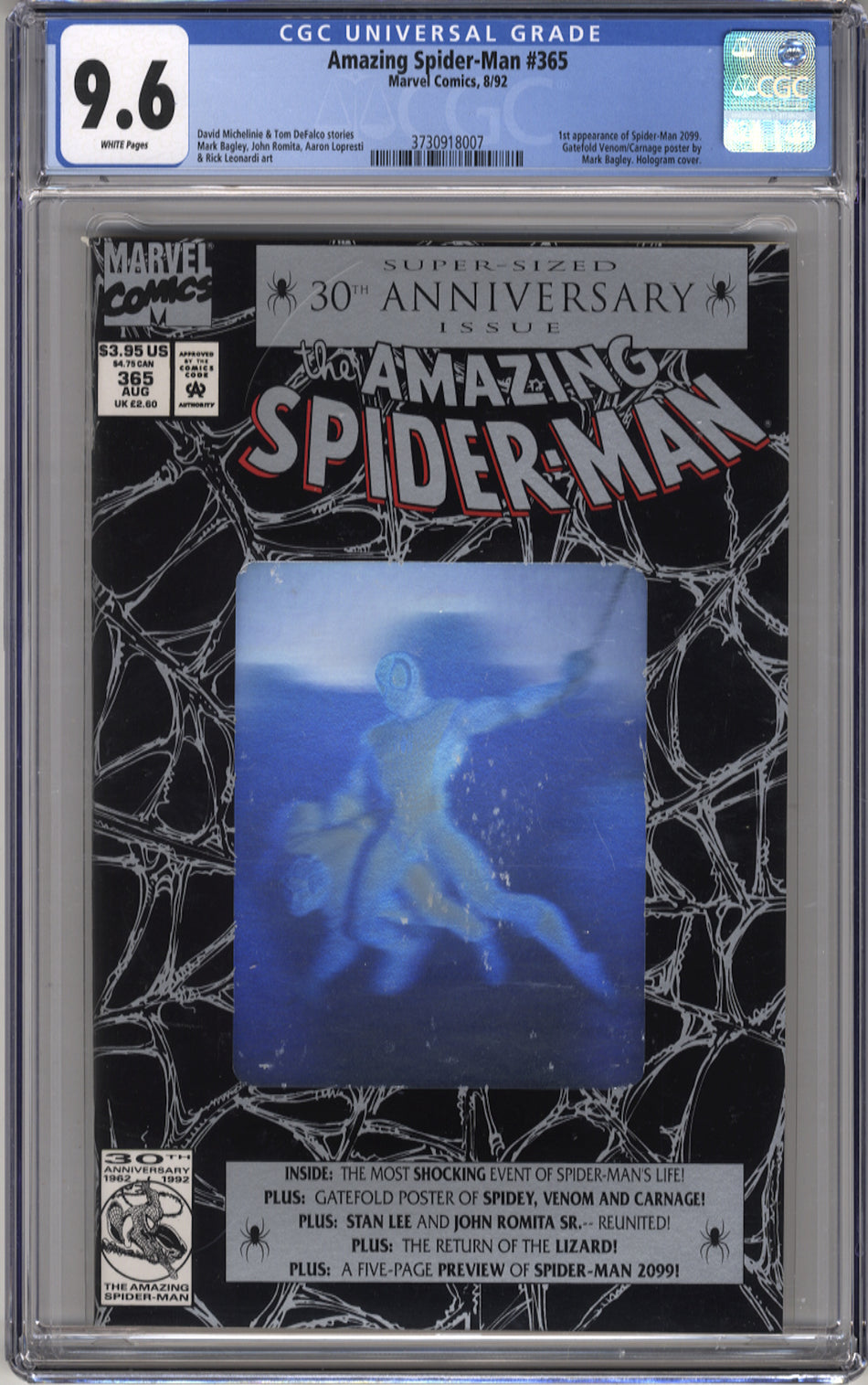 AMAZING SPIDER-MAN 365 - CGC 9.6