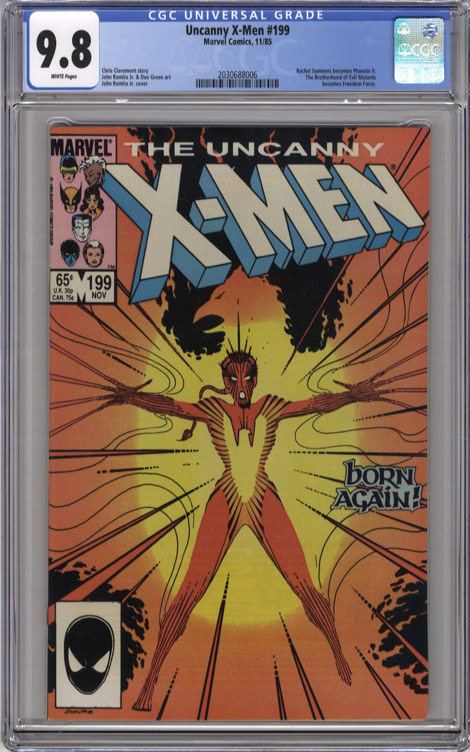 X-MEN 199 (UNCANNY) - CGC 9.8