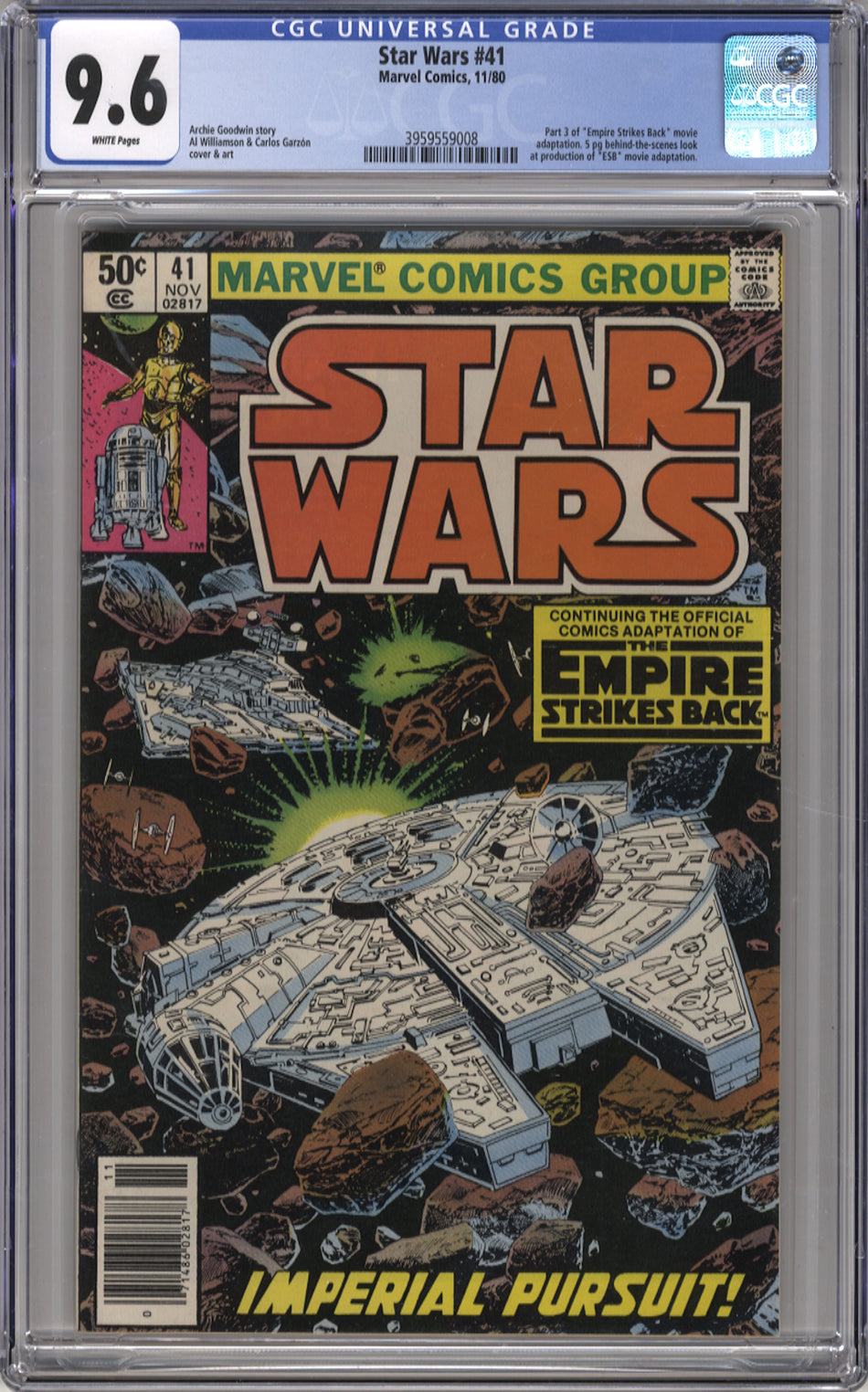 STAR WARS 41 - CGC 9.6