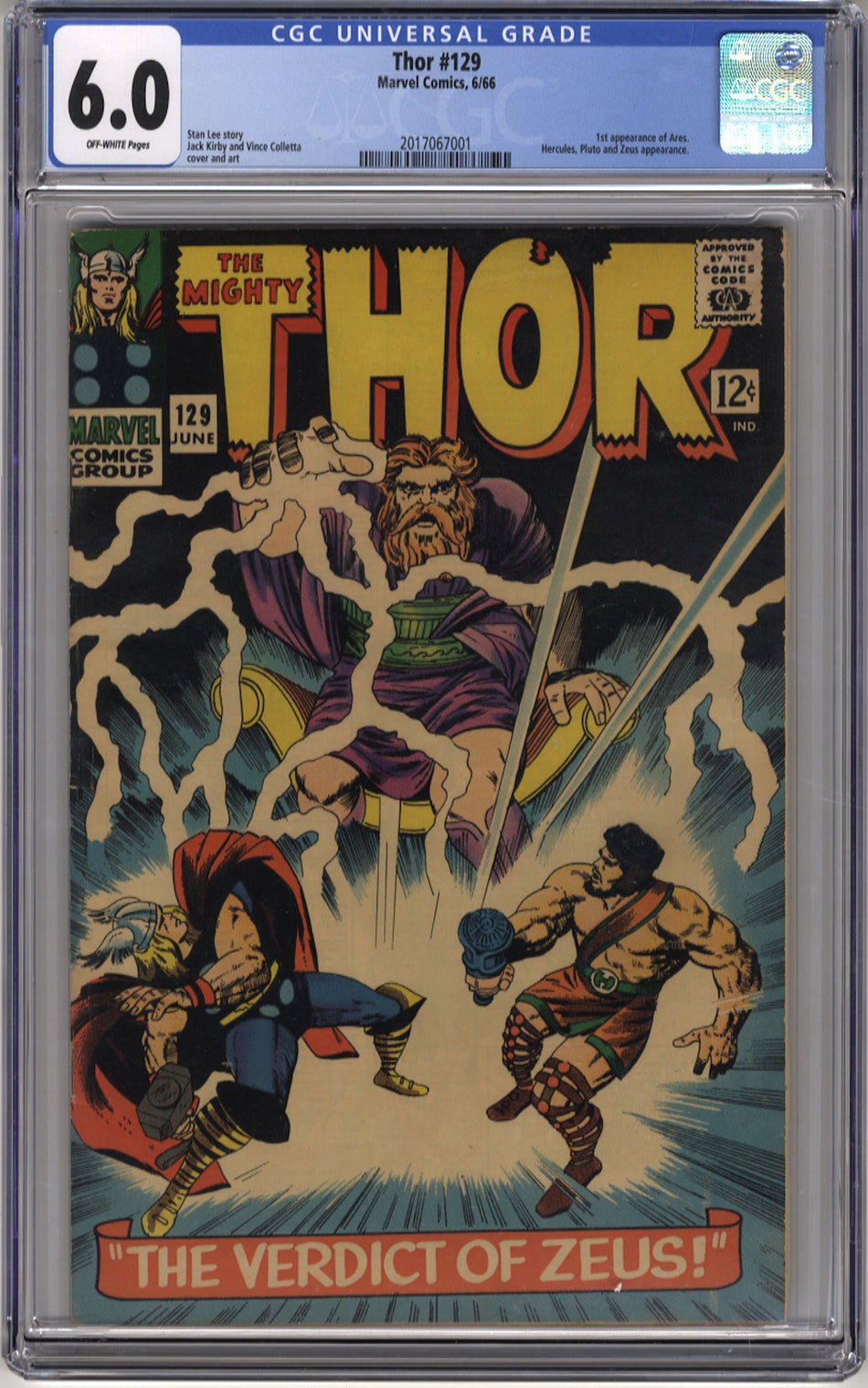 THOR 129 - CGC 6.0