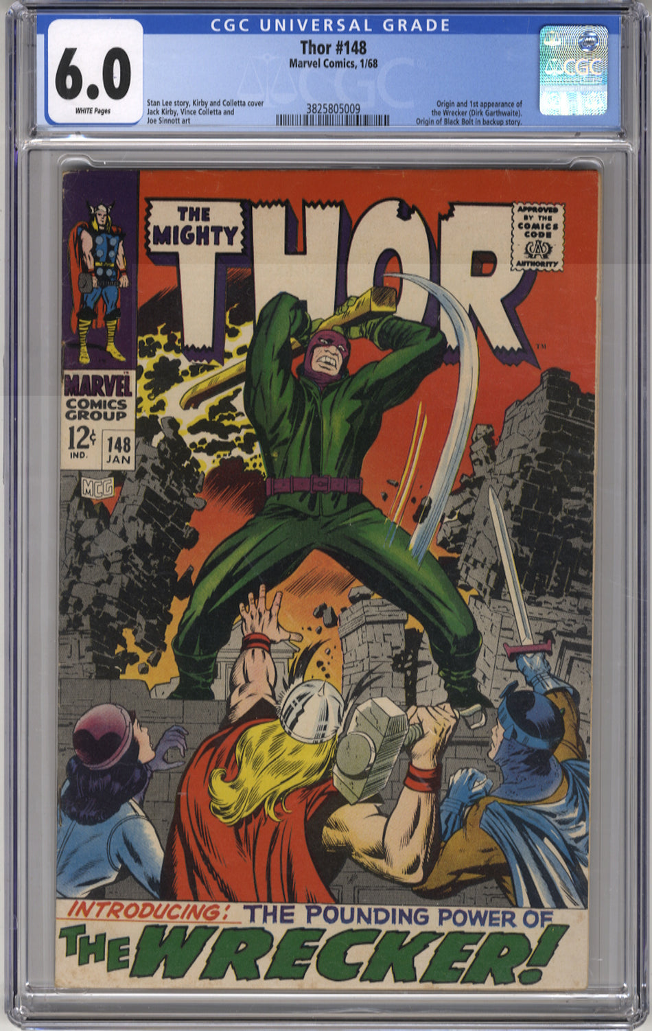 THOR 148 - CGC 6.0