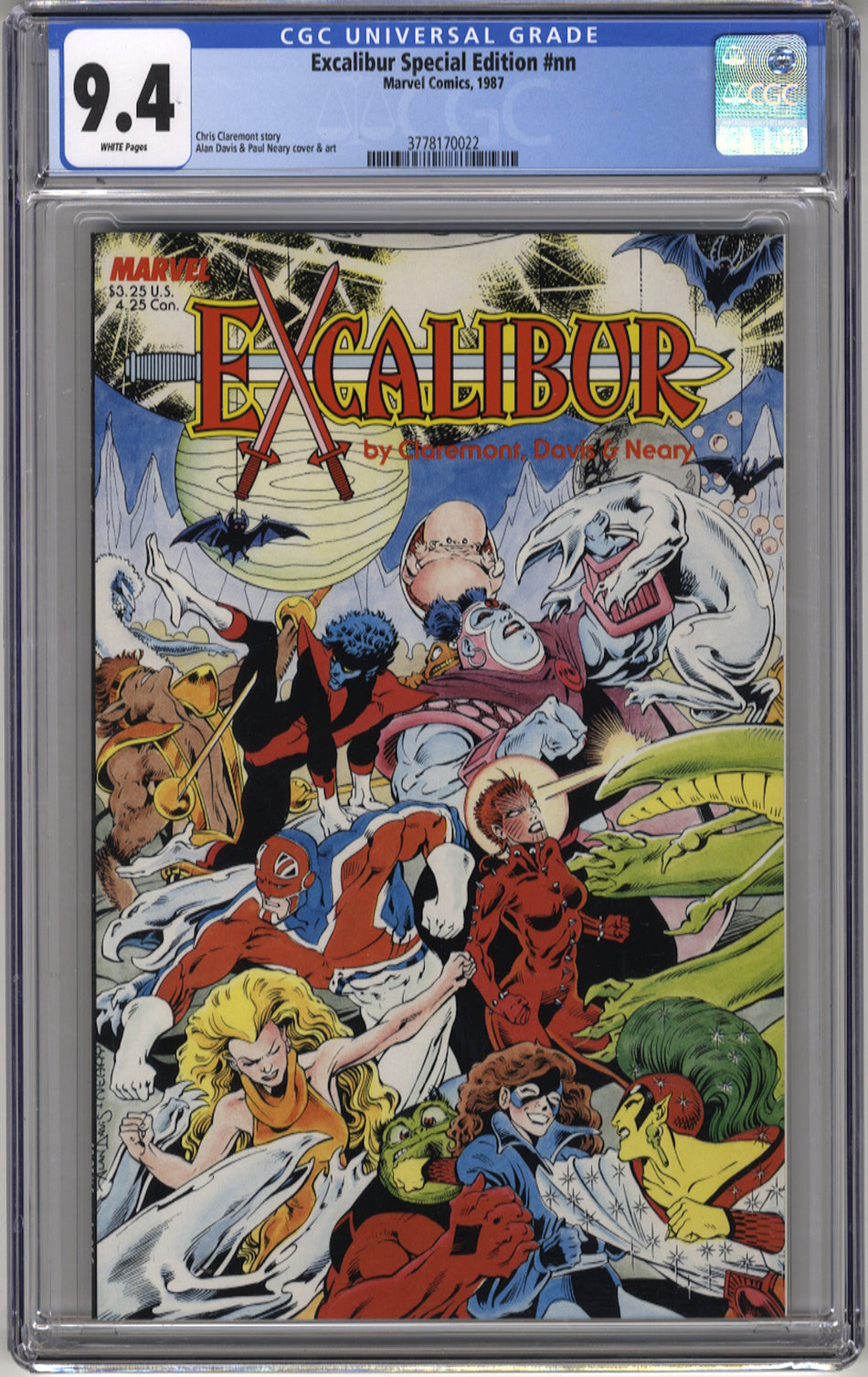 EXCALIBUR SPECIAL EDITION - CGC 9.4