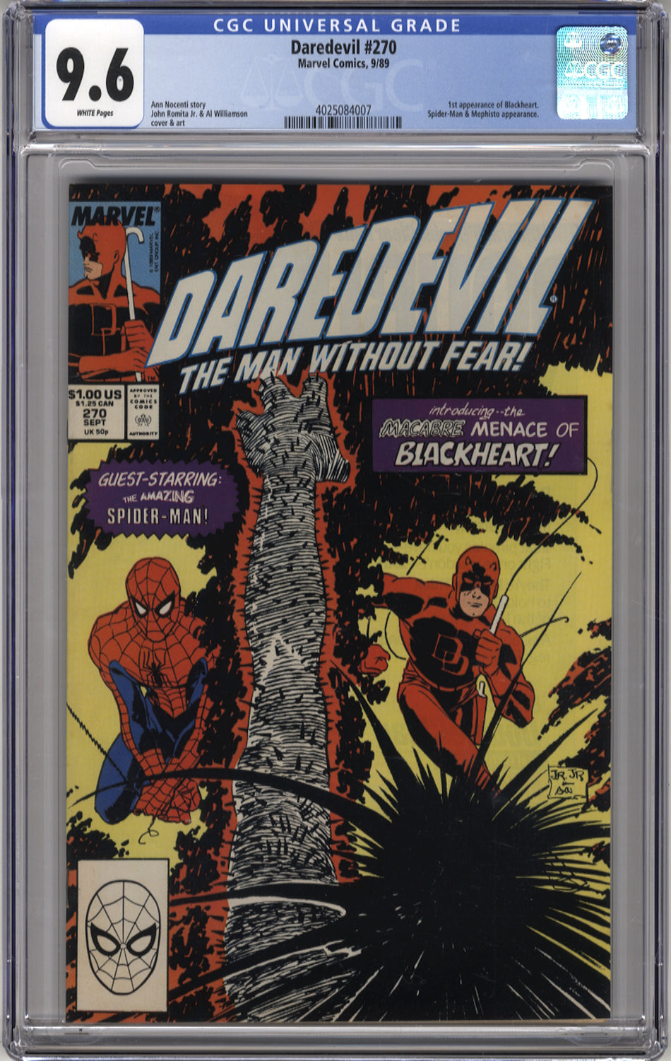 DAREDEVIL 270 - CGC 9.6