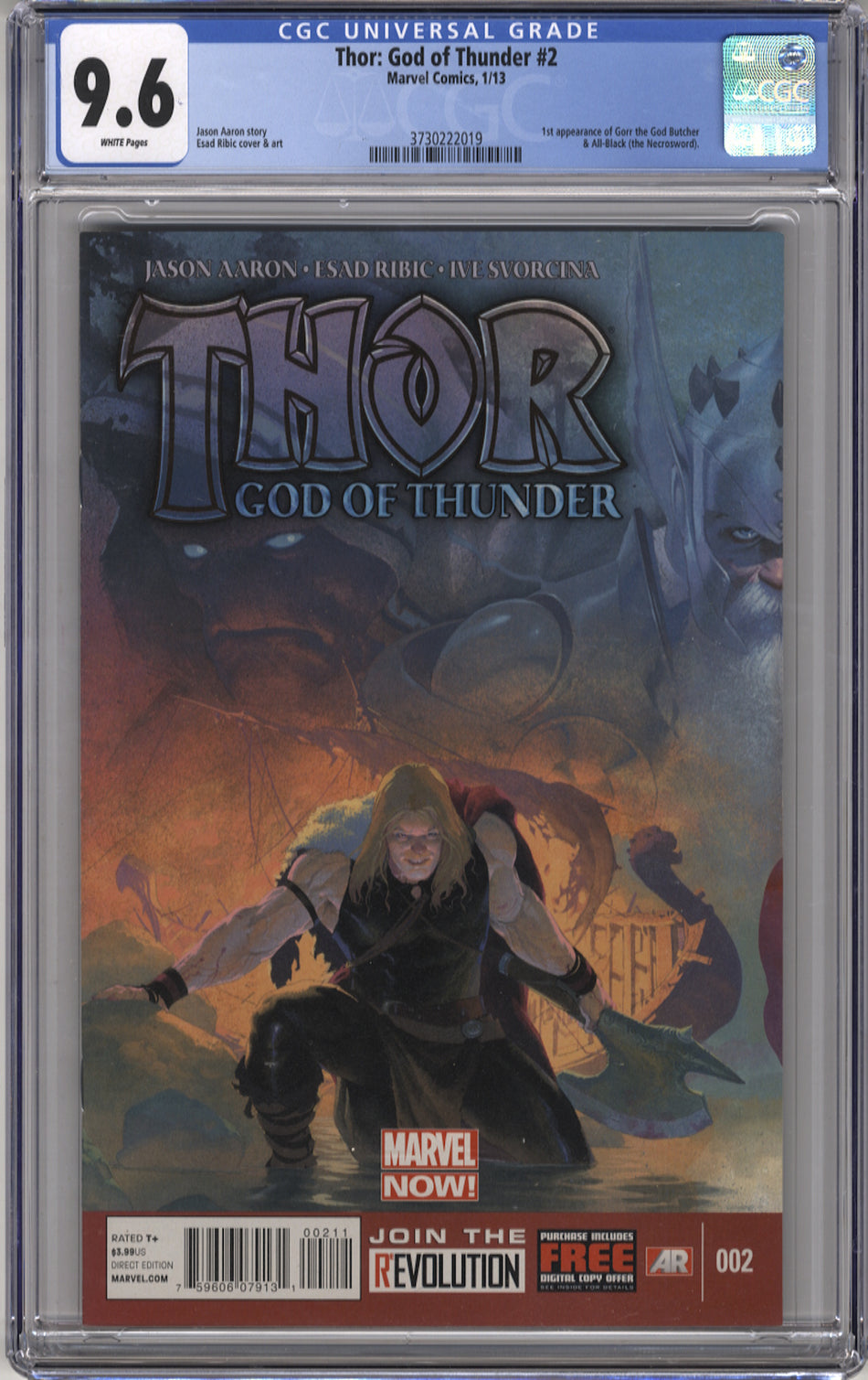 THOR: GOD OF THUNDER 2 - CGC 9.6
