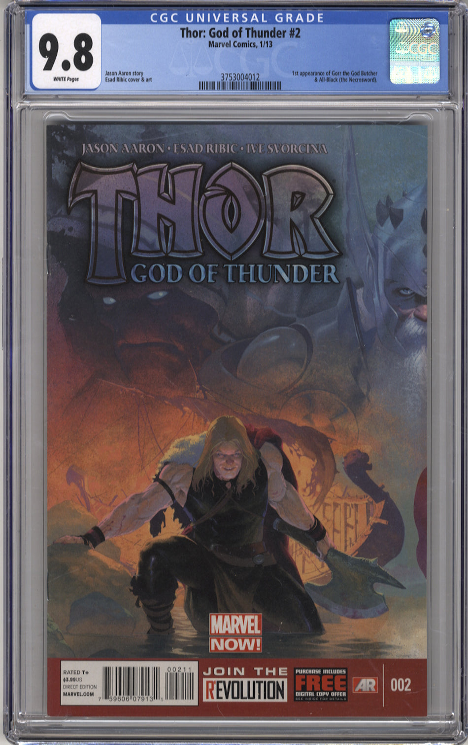 THOR: GOD OF THUNDER 2 - CGC 9.8