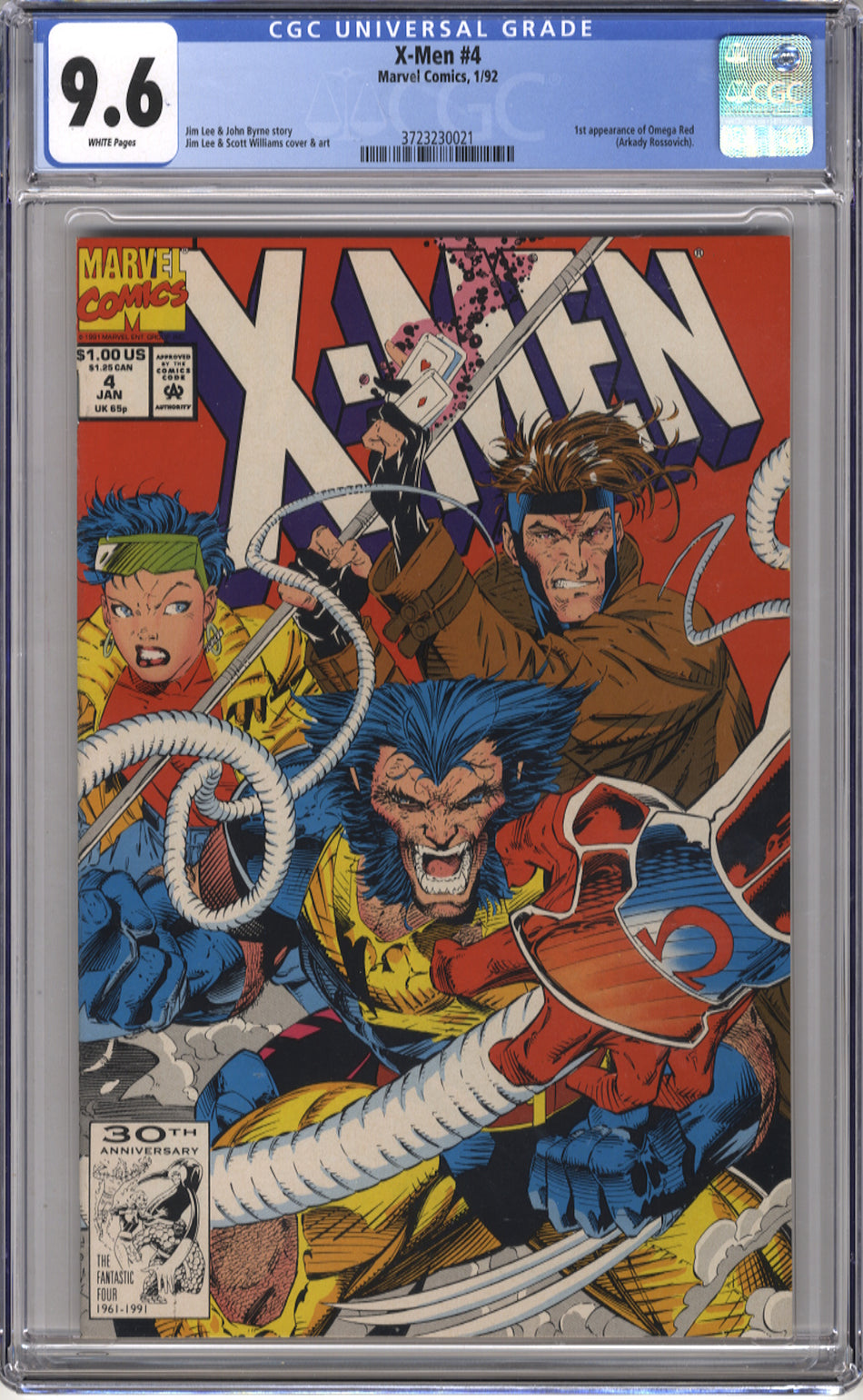 X-MEN 4 (1991 Series) - CGC 9.6