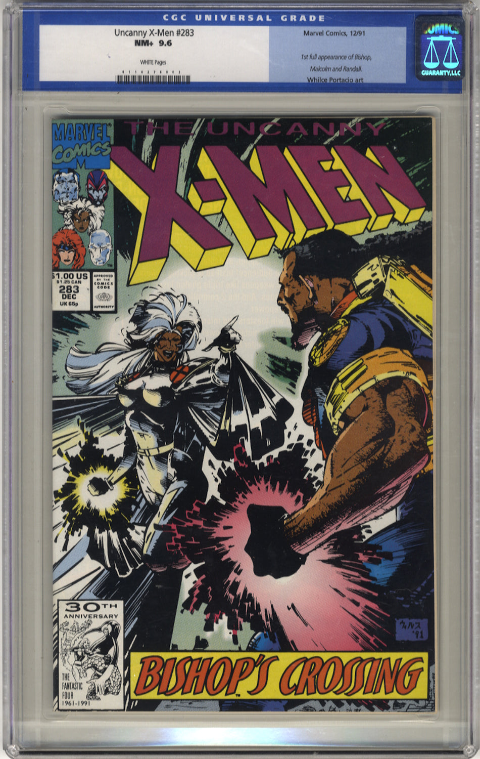 X-MEN 283 (UNCANNY) - CGC 9.6
