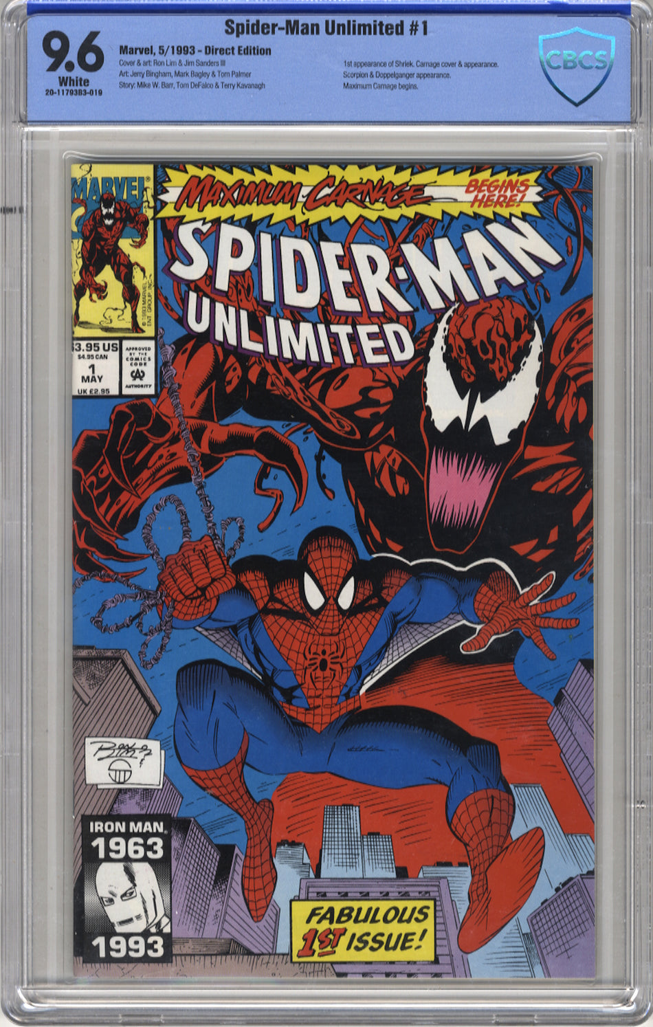 SPIDER-MAN UNLIMITED 1 - CBCS 9.6