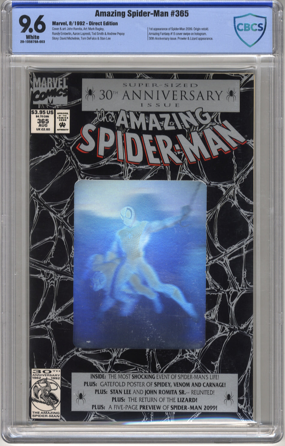 AMAZING SPIDER-MAN 365 - CBCS 9.6