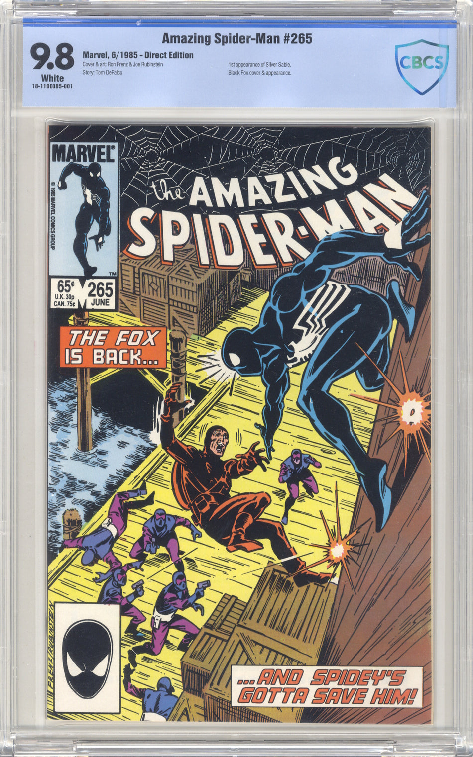 AMAZING SPIDER-MAN 265 - CBCS 9.8