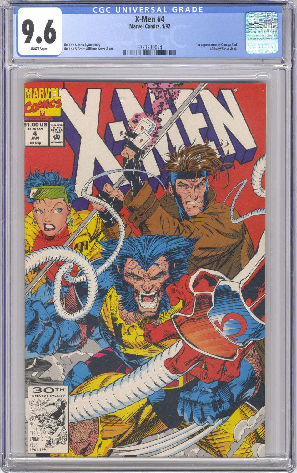 X-MEN 4 (1991 Series) - CGC 9.6