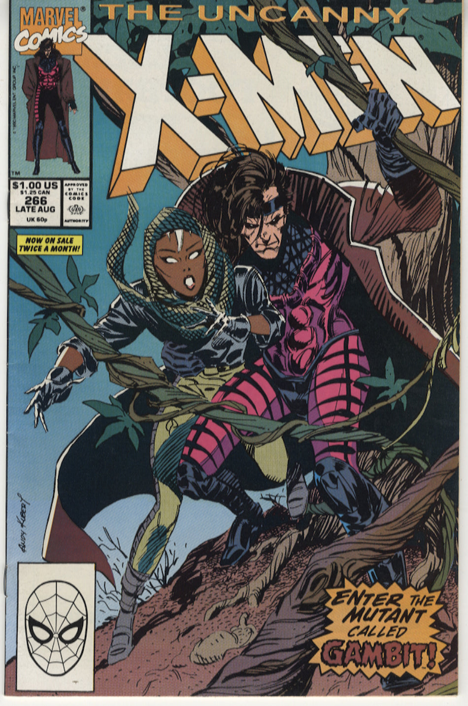 X-MEN 266 (UNCANNY) VFN/NM (9.0)