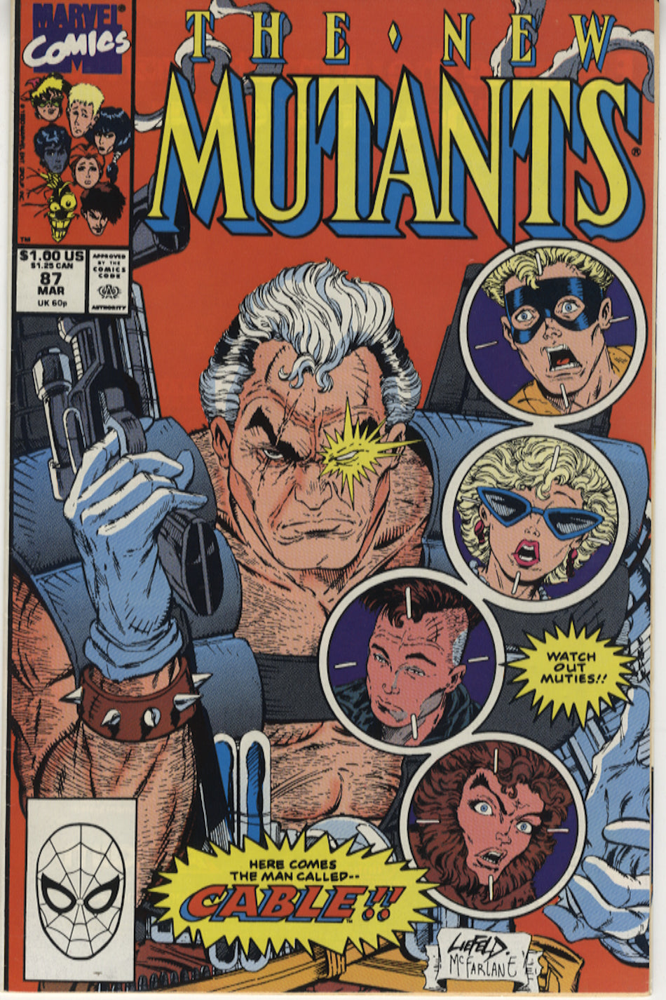 NEW MUTANTS 87 VF/NM (9.0)