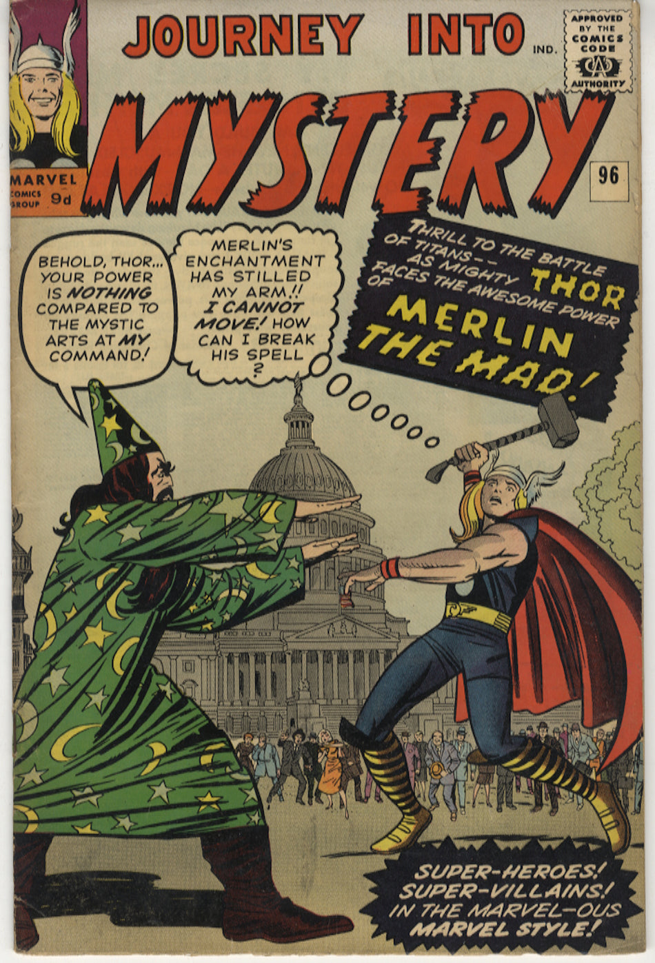 JOURNEY INTO MYSTERY 096 FN (6.0) Pence