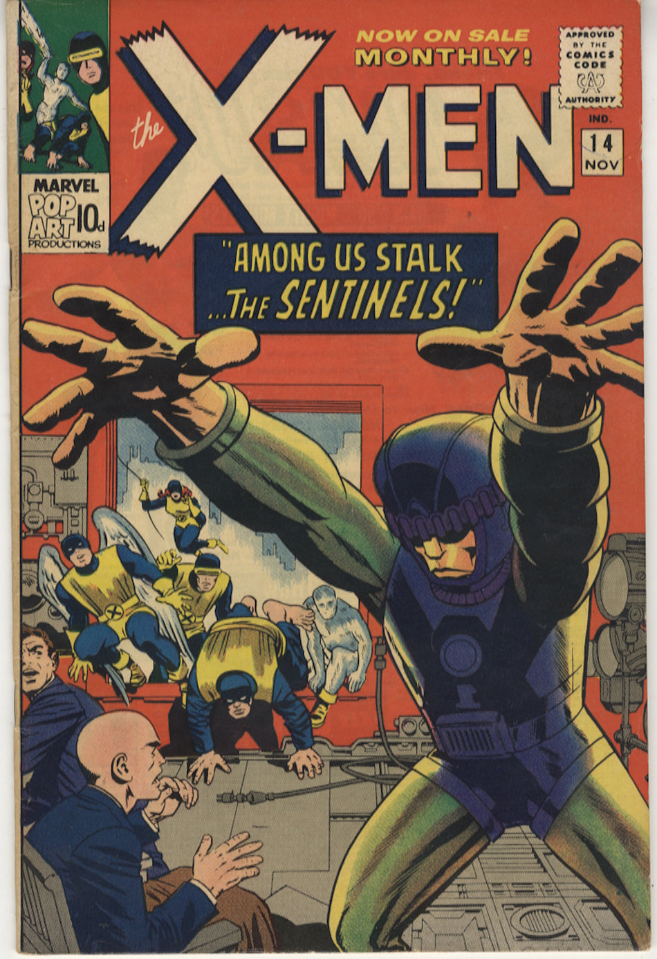 X-MEN 014 VFN (8.0) Pence