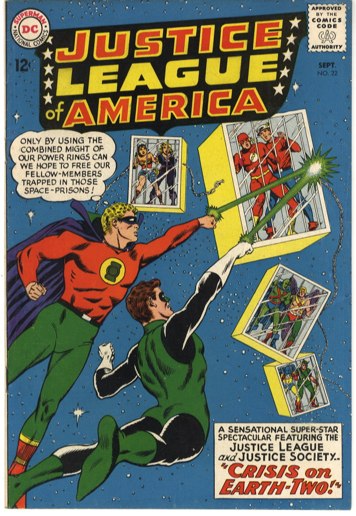 JUSTICE LEAGUE OF AMERICA 22 VG+ (4.5) Restored