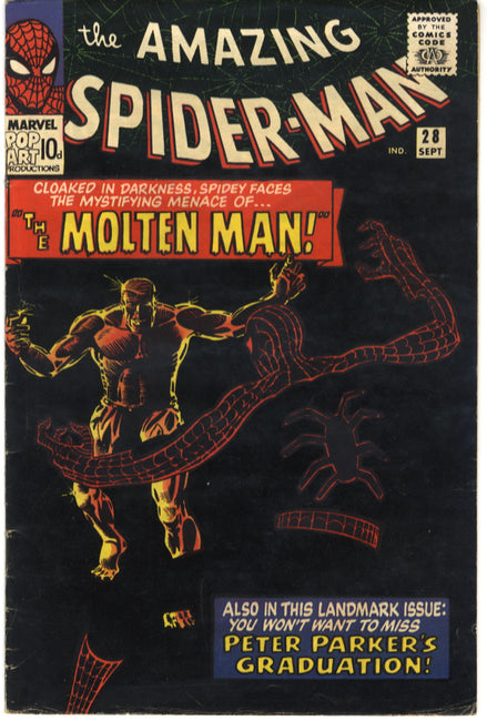 AMAZING SPIDER-MAN 028 VG/FN (5.0) Pence
