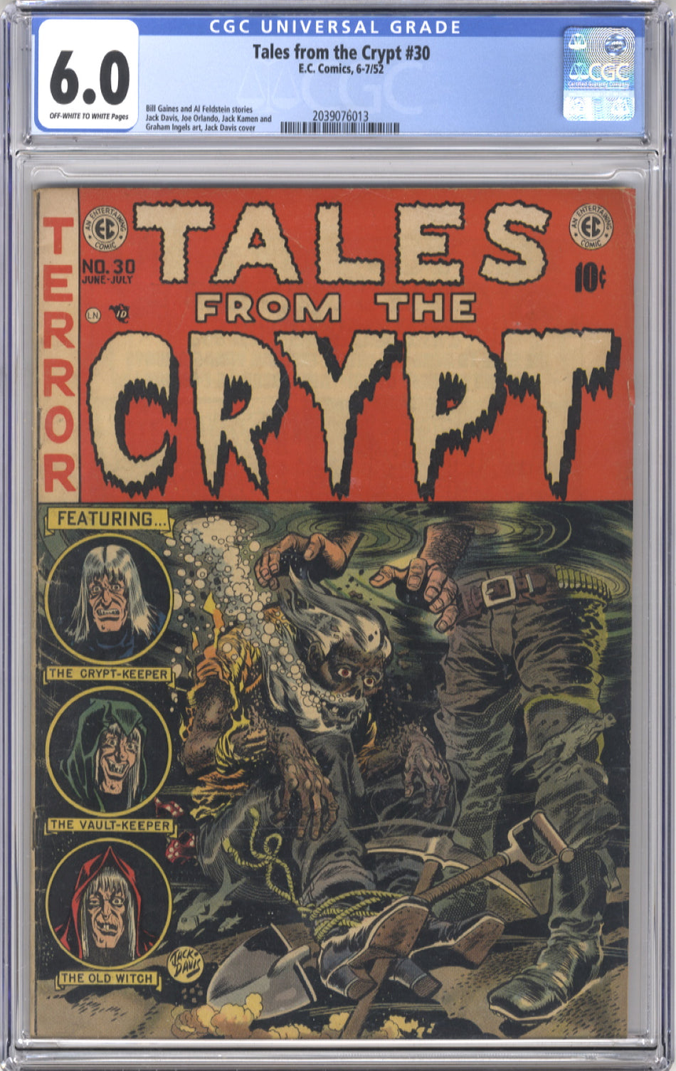 TALES FROM THE CRYPT 030 - CGC 6.0