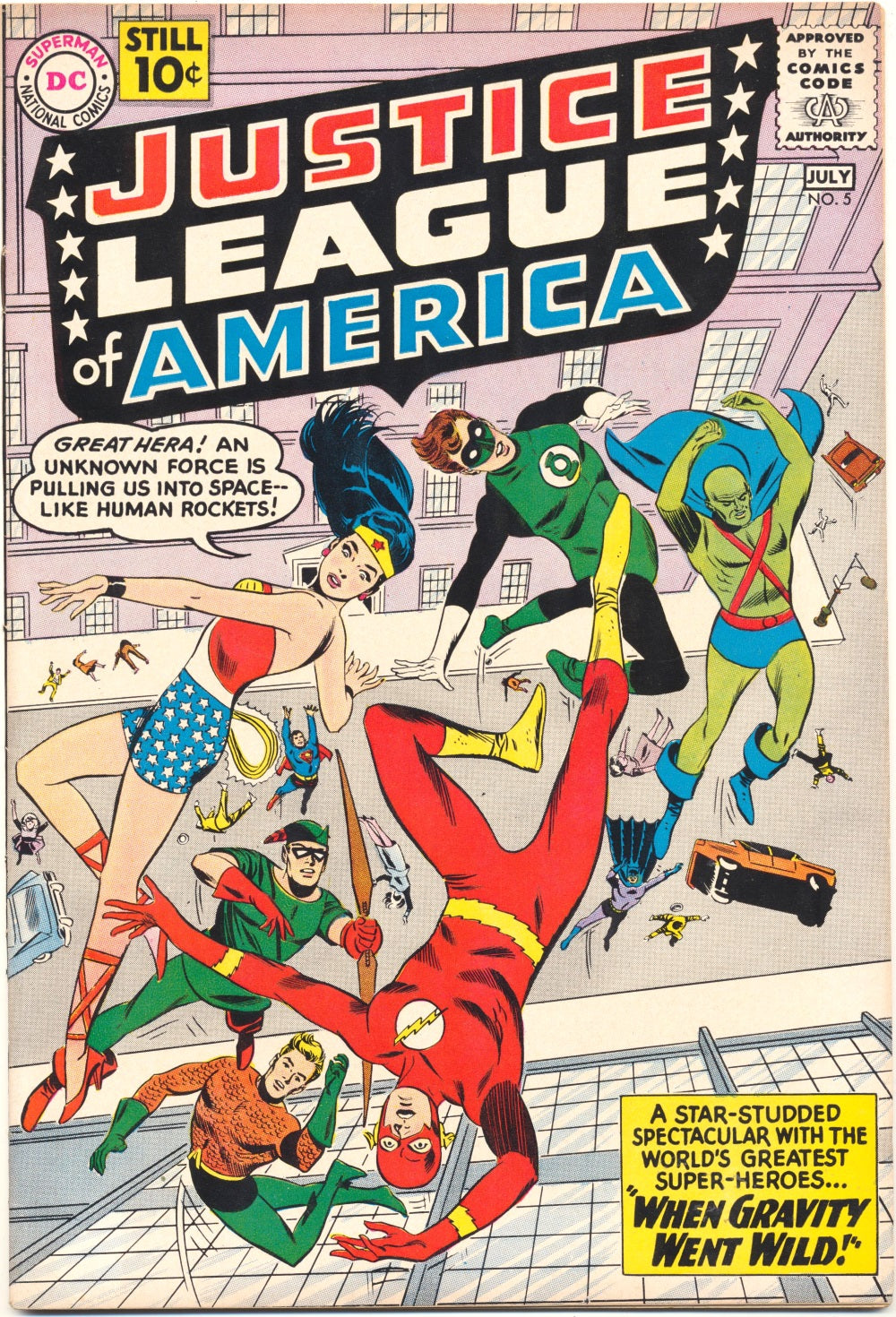 JUSTICE LEAGUE OF AMERICA 5 FN+ (6.5)