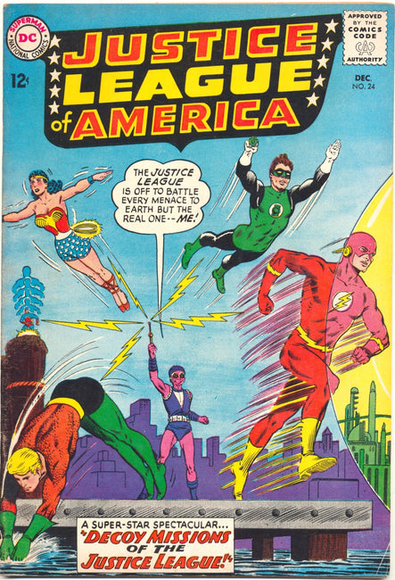 JUSTICE LEAGUE OF AMERICA 24 FN- (5.5)