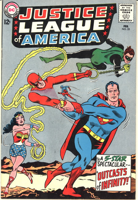 JUSTICE LEAGUE OF AMERICA 25 VFN (8.0)