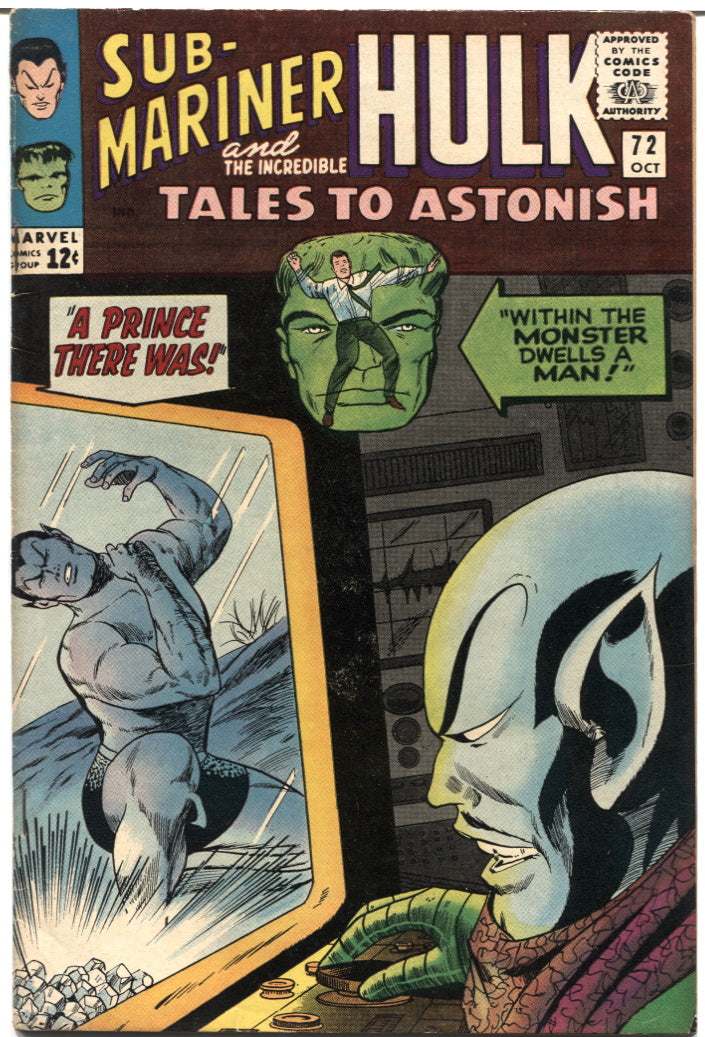 TALES TO ASTONISH 72 FN+ (6.5)