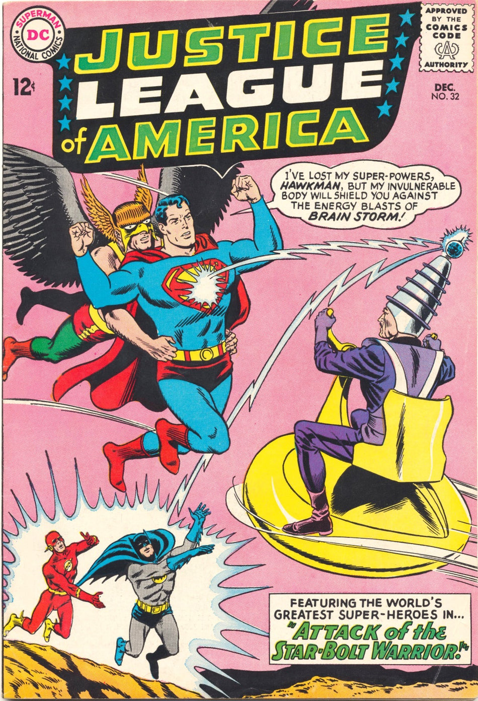 JUSTICE LEAGUE OF AMERICA 32 FN- (5.5)